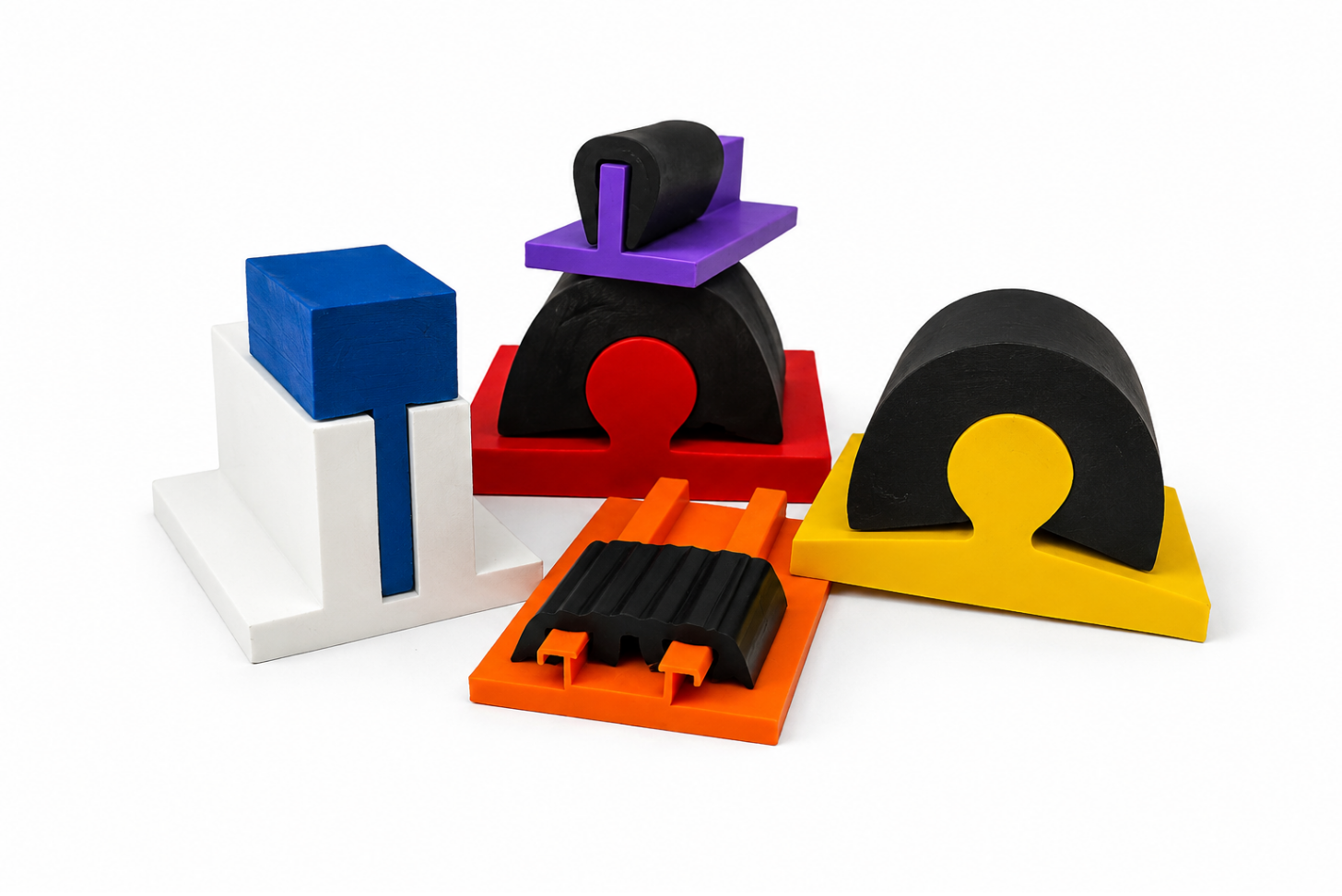 Overige rubber producten en vormen